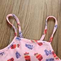 B91XZ kupaći bikini za djevojke Toddler Kids Baby Girls Print Bowknot kupaći kostimi kupaći kostim bikini