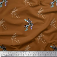 Soimoi pamučna patka tkanina Dragonfly i tekstura tiskani tkaninski dvorište širom
