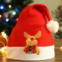 Cuoff šeširi božićni crtani rogovi Santa Claus Snjegović šešir veseli božićni dekor za kućni ukrasi