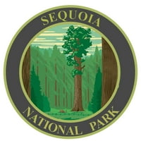 Nacionalni park Sequoia - 3,5 - željezo za patch Novelty Applique - Prirodne životinje Nacionalni parkovi i šuma Divlje životinje Planine Bears Lakes - Turistički odmor Turistički suvenir
