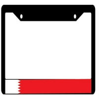 Austrija World Flag Frame plastične plastične tablice