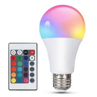 Smrinog LED žarulja, boje Promjena ekološki prihvatljive LED svjetla, 5W 10W 15W lusterska lampica za kućni spavaća soba dnevni boravak, daljinski upravljač