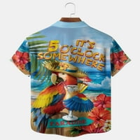 Havajski stil muške košulje Cool prozračna živa dizajnerska majica za prijatelje za poklon za Husbund