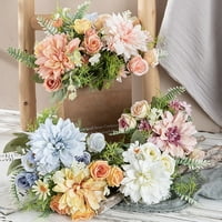 Hadančeo lažni cvijet Realni buket vrt balkon lažni cvjetni ukras diy lijepo za vjenčanje