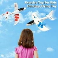 Pontos ručno bacanje ručno avion zabava i aktivna vanjska igračka ručno bacanje ručnog bacanja lagana ekološki prihvatljiva ručna avion za djecu
