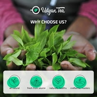 Udyan Tea Himalayan oolong čaj, 100g, prirodni i svježi, visoki planinski labav list oolong čaj za upravljanje težinom