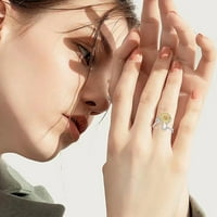 Suncokretovo pismo Rotirajući prsten za žene Modni nakit Popularni dodaci za suprugu