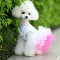 Haljina za kućne ljubimce za malu pse djevojku Yorkhie Chihuahua Odjeća za kućne ljubimce Put TUTU prsluk suknja odjeća za kostimu