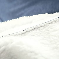 BabySbule vrhovi za žene čišćenje Žene O-izrez Loungewear Nighthowns Dugi rukav Ispis pada Fleece