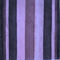 Ahgly Company u zatvorenom pravokutniku Sažetak Plavi prostirke savremene površine, 6 '9'