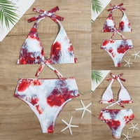 OCIVIESR push-up modni kupaći kostimi kupaćih kupaćih odjeća ženska štamparija Sijamske kupaće kostime