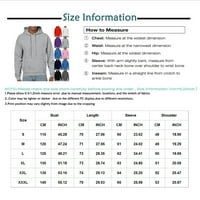 Surf Hoodie Muška vunacke s kapuljačom s dugim rukavima Muški duksevi Pulover Lood Fit Solid Boja sa