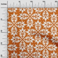 Onuone pamuk poplin tkanina od naranče Azijska ukrasna tkanina za šivanje tiskane ploče za obnarenje pored dvorišta široko