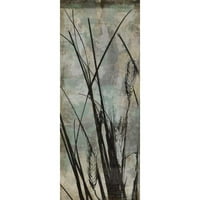 Goldberger, Jennifer Black Moderni uokvireni muzej umjetnički print pod nazivom - divlje trave i