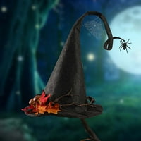 Feesfesfes Party Performance Hat karneval Crni mađioničar šešir vještica šešira