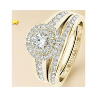 CHAOLEI prsten za žene Veličina evropskih prstenova par američki prsten i cirkon nakit umetnuti klasični