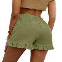 Avamo Havaji kratke hlače za žene Ljetne casual plaže kratke vruće hlače obične elastične struine salonske