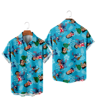 Disney lilo & Stitch majice kratki rukavi prevelici za majice navijaju havajske majice za dječake i djevojke