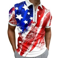 Muška polo majica Dan neovisnosti tiskani Otkaži košulju kratkih rukava
