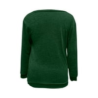 Ženski pulover Dukseri krošte pulover Dukseri lagani zeleni XL