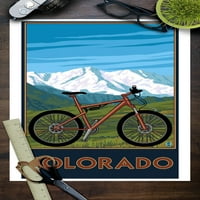 Kolorado, bicikl i planinska scena