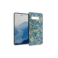 Vintage-Botanical-Torbica za Google Pixel Pro za žene Muška Pokloni, Mekani silikonski stil Otporni