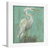 Seaspray Heron I, Životinje uramljene umjetnosti Print Wall Art od Jennifer Goldberger Prodaje ih Art.com