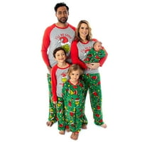 Porodica koja odgovara Božićne pidžame setovi tata mama Kids Baby Crtani ispis Obiteljski roditelj-dijete opremljene pamučne meke dvodijelne padžame odijelo
