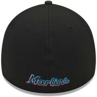 Muški novi Era Black Miami Marlins Logo 39Odleda fle