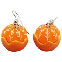 Uir narančaste naušnice dame lijepe naušnice modni ženski ušni nakit