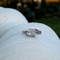 Mnjin Jednostavno i velikodušno kreativno srebrne velikodušne dijamantske dame prstenaste nakit srebro