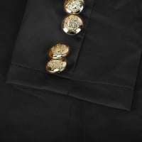 Fartey Women Blazer Outfit Slim Lapel tasteri Blazer jakna s hlačama Slim Fit setovi Dressy Business Suit set za posao