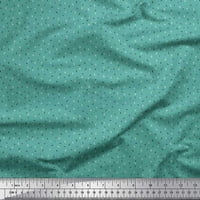 Soimoi svilena tkanina ruka nacrtana krivulja malu ispisnu tkaninu od dvorišta široko