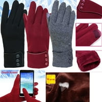 Šarmljivi par zimski rukavi zaslon Dodir Dodir Držite tople prozračne rukavice od runa na otvorenom