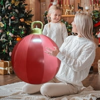 TutunAumb zimski čišćenje na otvorenom božićne naduvane ukrašene kugle božićno poklon božićno dvorište ukras-b