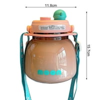 HonRane 900ml Kupa vode Veliki kapacitet prehrambeni razred otporan na toplinu otporna na propuštanje pijenja visoko pigmentirana trbušna šalica na otvorenom