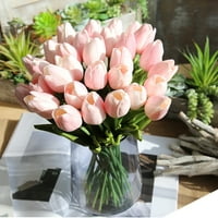 Umjetno lažno cvijeće Tulip buket cvjetni vjenčani bouquet Party Domaći dekor PK