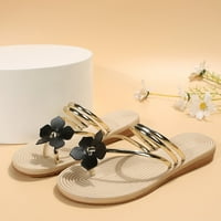 Summer Beach papuče za žene clipni klip nožni sandale ravne kaiševe casual kuće sandale flip flops papuče