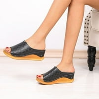 Proljeće i modne sandale Rimske ženske suve šuplje cipele dame dame platforme šivanje ženskih sandala