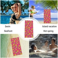 Meitianfacai ručnici za plažu od mikrovlakana za prevelike ručnika za ručnik za bazen, ručnik za plažu
