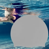 JUHAI Plivački kapak visoka elastičnost šavovi čvrsto nepropusno otporno na suzu nije lako padati zaštitnim ušima ultrahinskim čistom vodom otpornim na bazen za plivanje