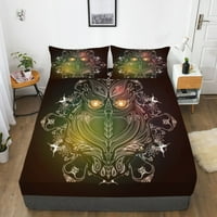Boemski posteljina luksuzna posteljina pokriva boho stil cvijeta tiskana navlake, twinxl
