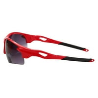 Sportista Par preciznog sporta Wrap bifokalne sunčane naočale čitanje sunčanih naočala za muškarce i žene - crveno crveno - 1,50