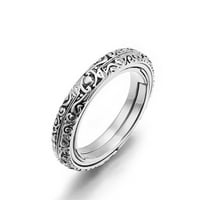 STAMENS bakreni prsten, astronomska sfera kuglični prsten kosmički prsten za prsten ljubitelj dragulja nakit