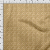 Onuone pamuk poplin žuta tkanina toilna šivaća tkanina od dvorišta otisnuta DIY odjeća šivača širine