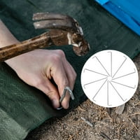 Vanjski šator za nokte za noktiju metalni šator klinovi za pričvršćivanje šatora za pričvršćivanje noktiju