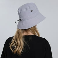 Šeširi za muškarce Žene Žene Sun Hat Širok zaštita od ruba plaža Kašika Podesiva kapa šešira Ljetni šešir za žene
