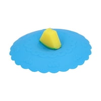 Silikonski poklopci, proklizavajuće poklopce otporne na šalice za zdjele plave boje