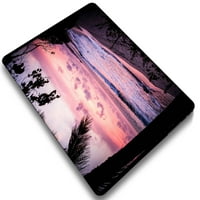 Kaishek kompatibilan MacBook Pro 13 Slučaj rela. Model A A1425, plastična tvrda futrola, ljubičasta