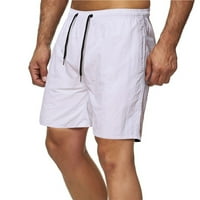 Fragarn muške hlače Muške kratke hlače Ležerne prilike Classic Fit izvlačenja ljetne plaže s elastičnim